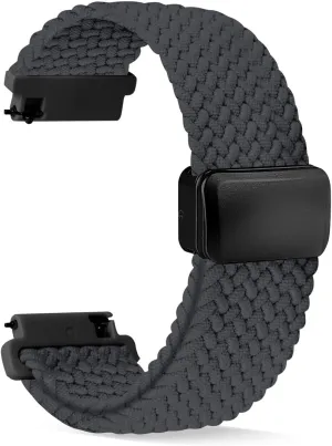 Nylon Bands Quick Release Braided Nylon Watch Bands Stretchy Sport Replacement Strap for Men and Women 20mm 22mm