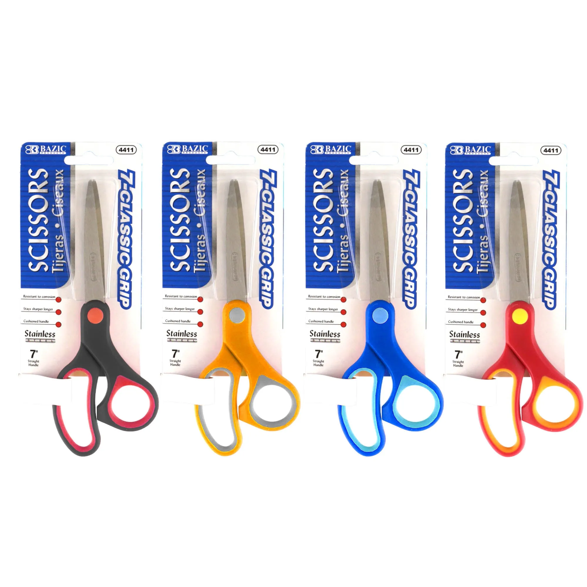 Office Scissors 7" Soft Grip