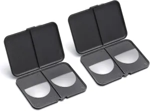 OKH Stick-on Bifocal Lenses, Convert Sunglasses, Goggles, or Glasses into Magnified Readers, Reusable, No Water Needed