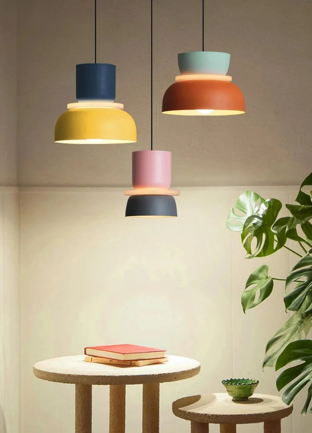 Opal pendant lights