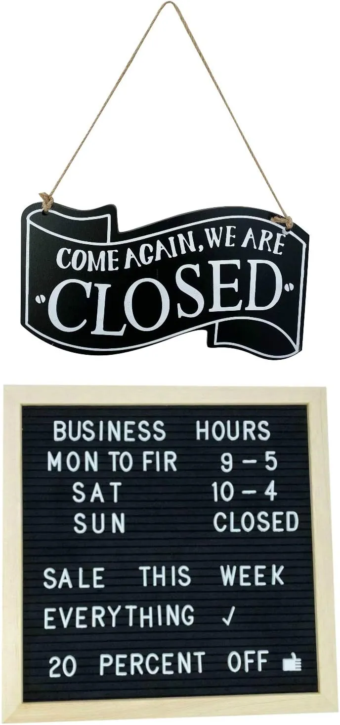 Open Closed Sign
