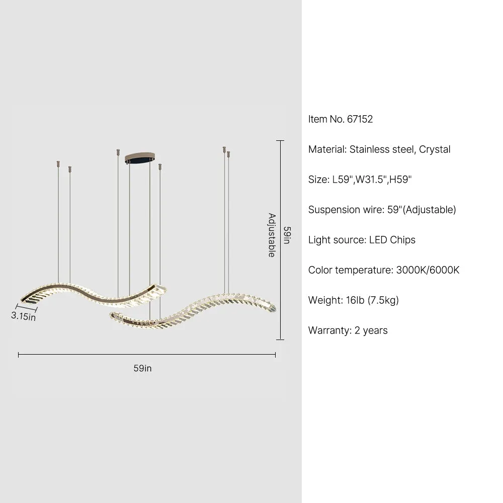 Ophelia Modern Hanging Light Fixtures