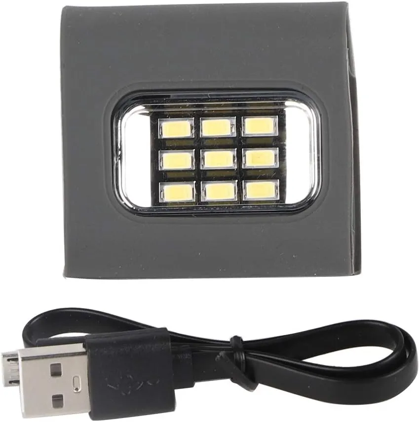 OUKENS Running Lights, Portable COB Light Night USB Charging Safety Jogging LED Lamp with Magnetic Clip for Outdoor Sports Running Cycling