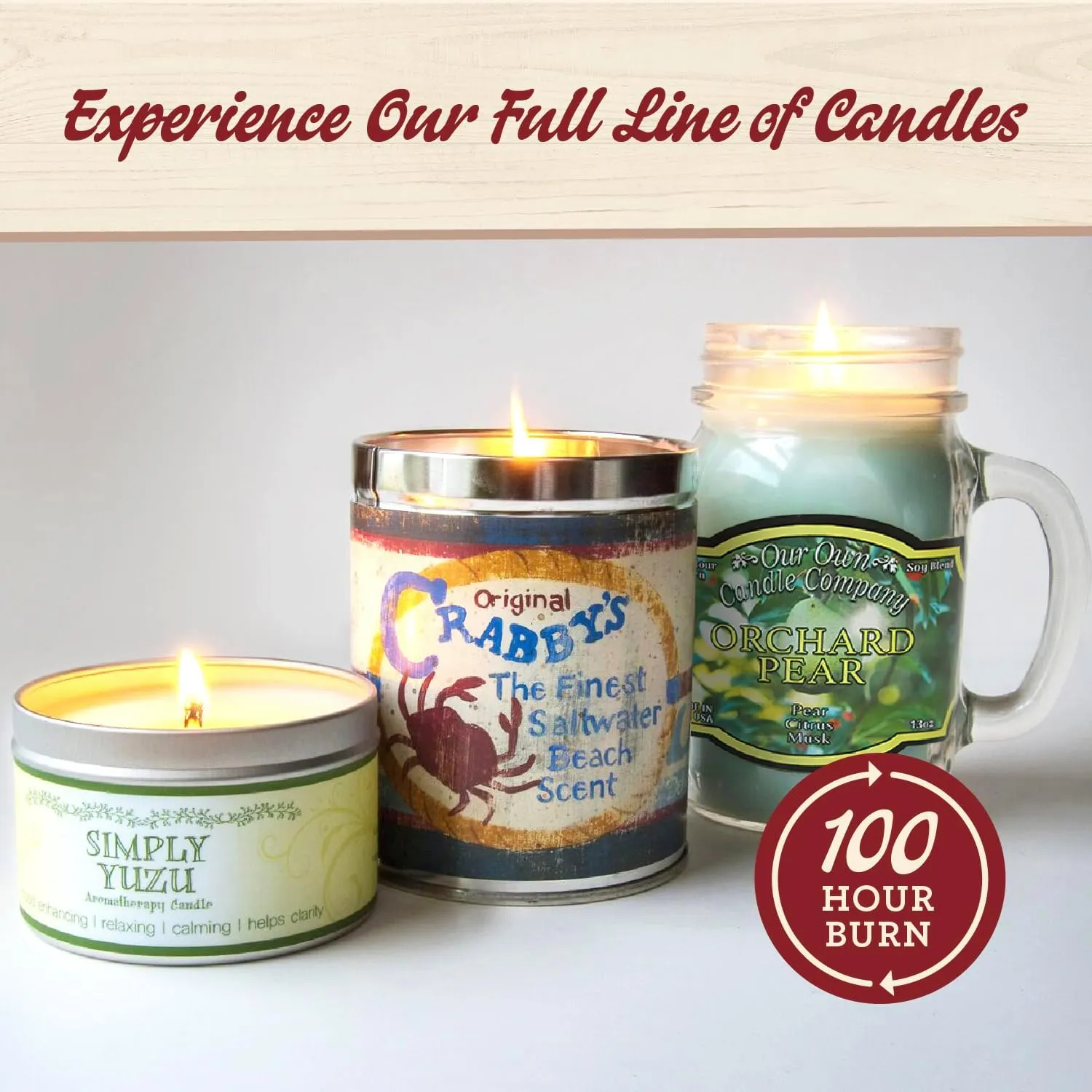 Our Own Candle Company, Morning Coffee Scented Mason Jar Candle, 100 Hour Burn Time, 13 Ounces