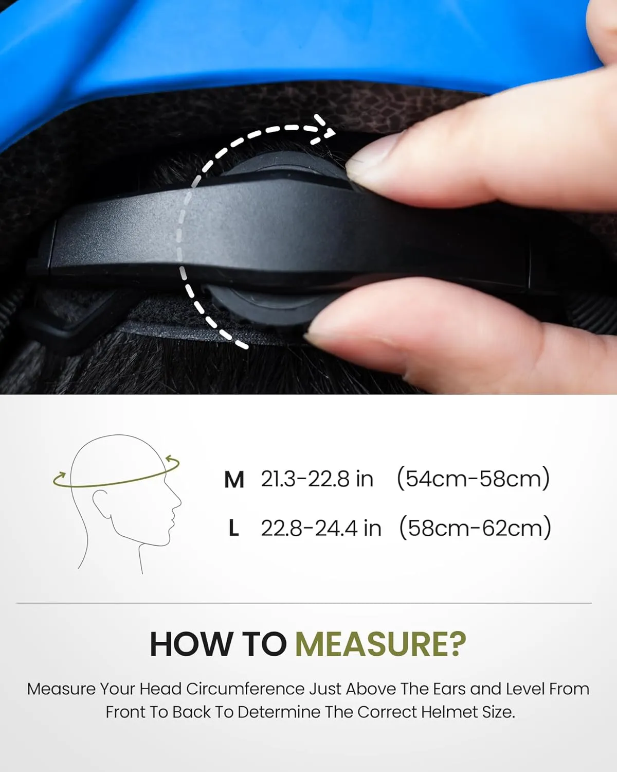 OutdoorMaster Adult Bike Helmet - Bicycle Helmet with Rechargeable Rear LED Light, Detachable Magnetic Goggles, Removable Sun Visor - Suitable for Commuting and Cycling for Men and Women