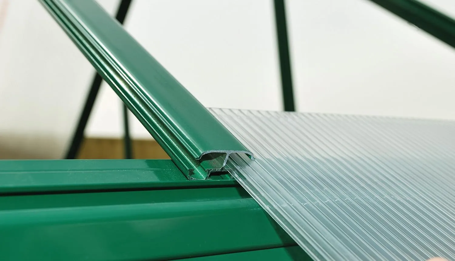 Palram - Canopia Hybrid 6' x 8' Greenhouse - Forest Green