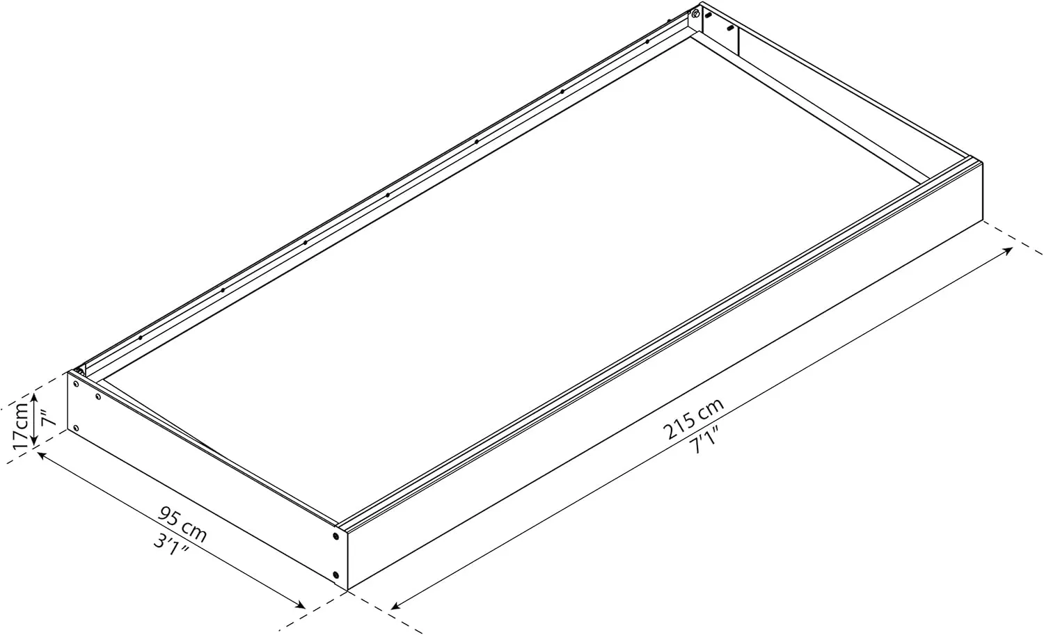 Palram - Canopia Sophia 7 Ft. x 3 Ft. 2150 Awning for Outdoors DIY Awnings Kit for Door, Windows, Exterior Coverage, to Protect from Sun, Rain, Snow, UV Protected Polycarbonate (Gray/Mist)