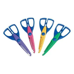 Paper Edging Craft Scissors (4 Pack)