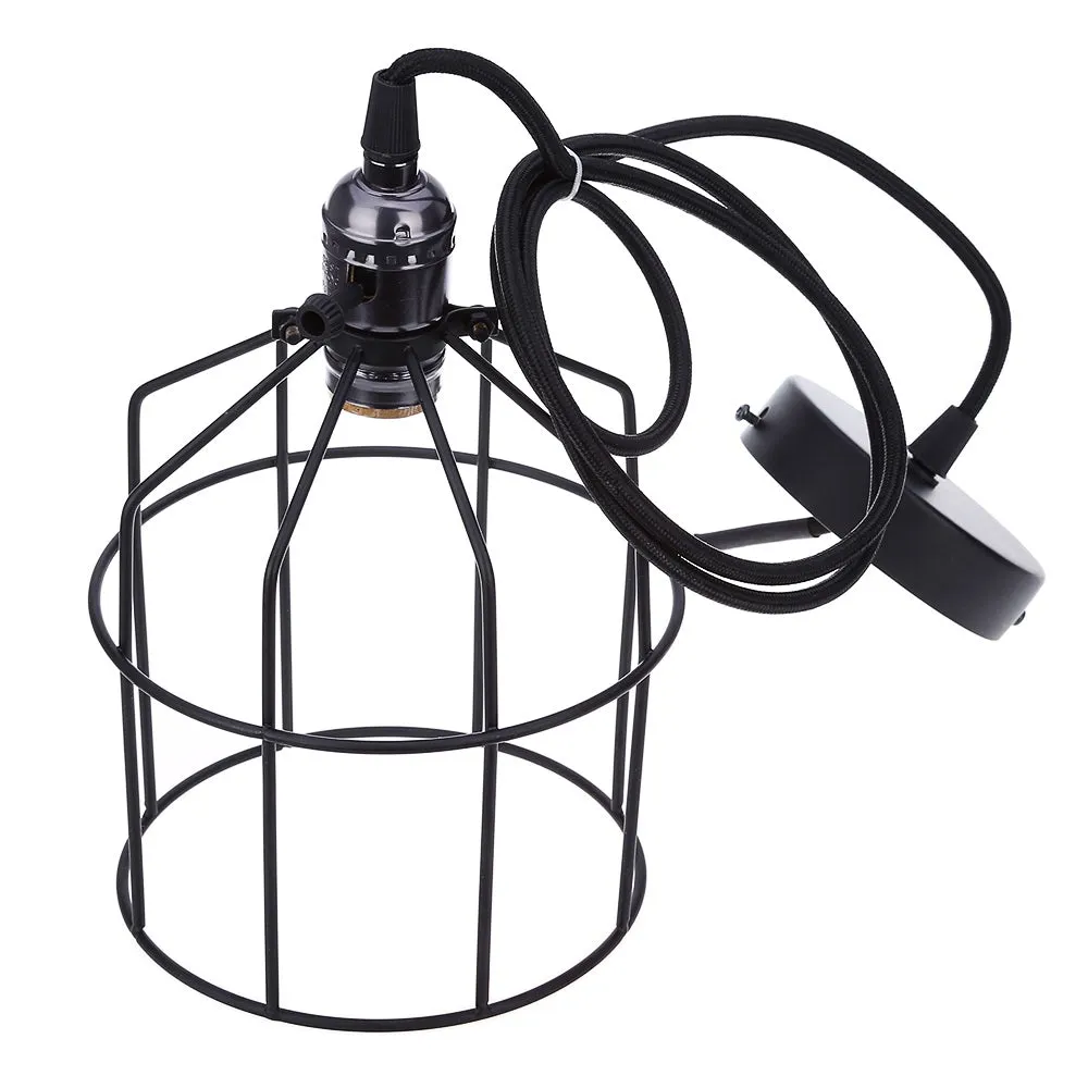 Pendant Cage Hanging Wire Lamp Guard