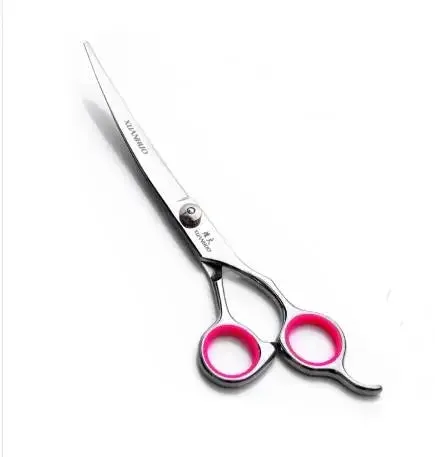 Pet Grooming Scissors Set - Professional Curved Dog Hair Trimming Scissors and Clippers
