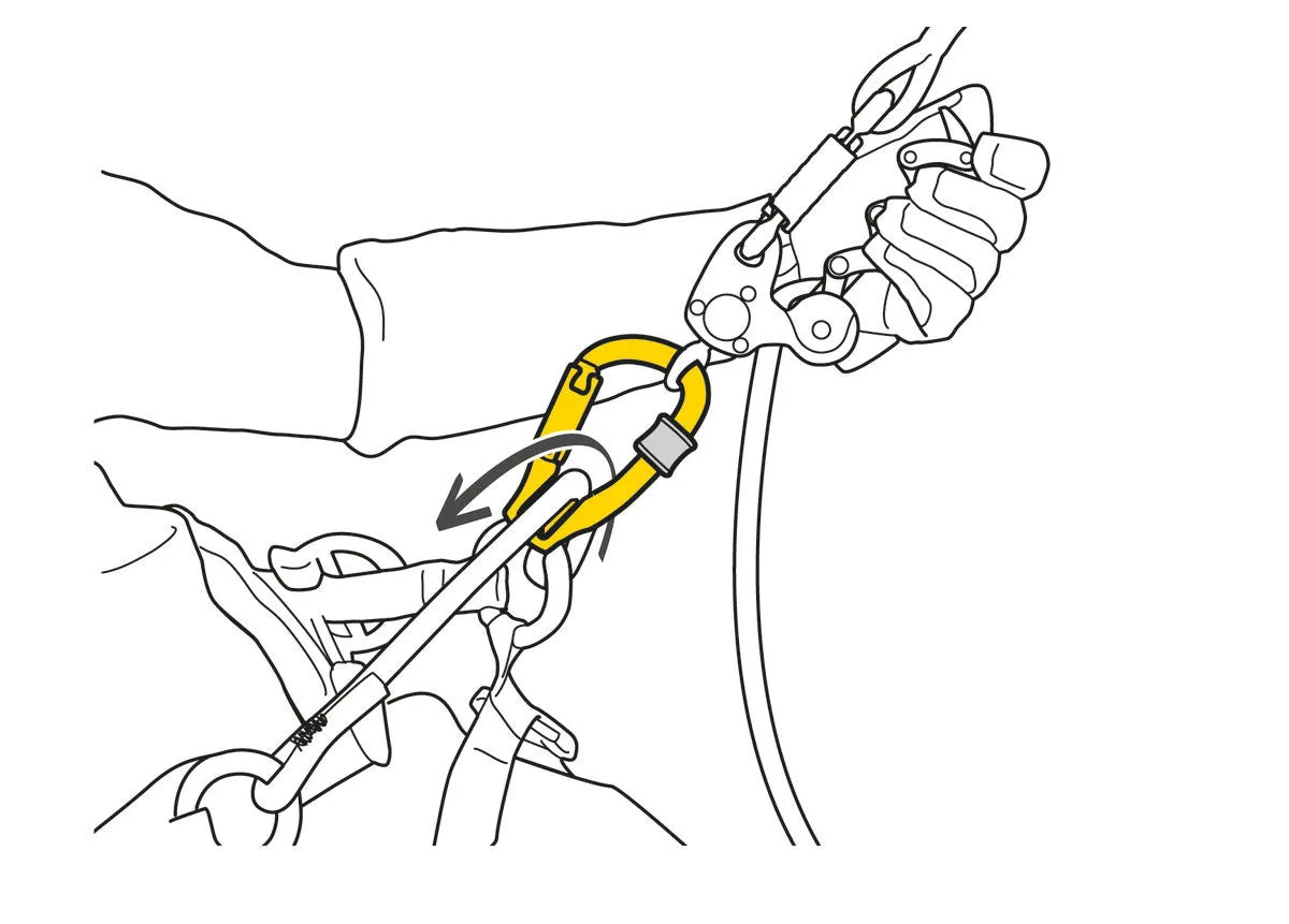 Petzl Rollclip Z Triact Pulley Carabiner