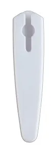 Plus Scissors Fluorine-coated SC-175SF White/Grey