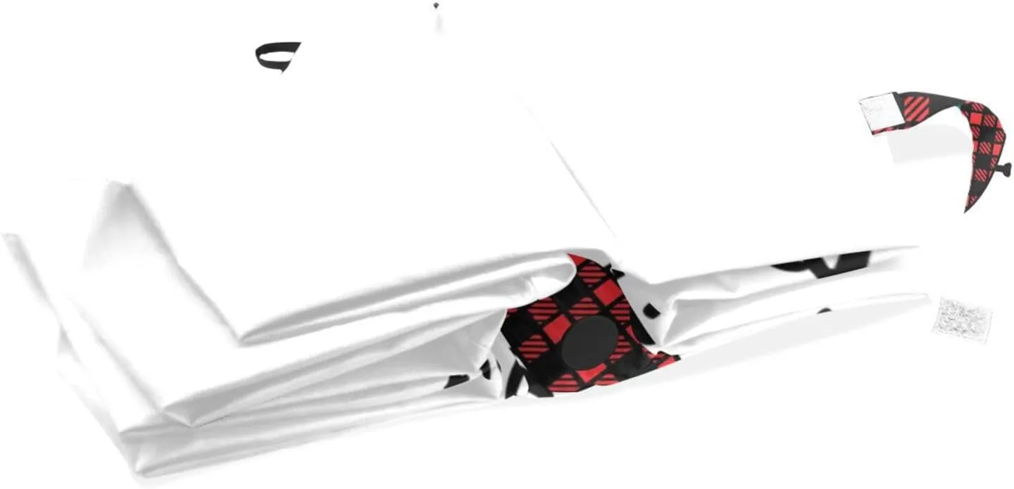 Poeticcity Rain Travel Umbrella, Hand Open Close Windproof Waterproof Folding Umbrella, Compact Canopy Strong Ray Parasol Umbrella