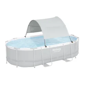 Pool Canopy for Above Ground Pool UPF 40  Sun Protection