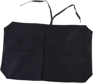 Portable Chef Knife Roll Bag Black Storage Case with Slots for Kitchen Utensils Travel Friendly Cutlery Carrier and Lightweight Design for Chefs and Home Cooking
