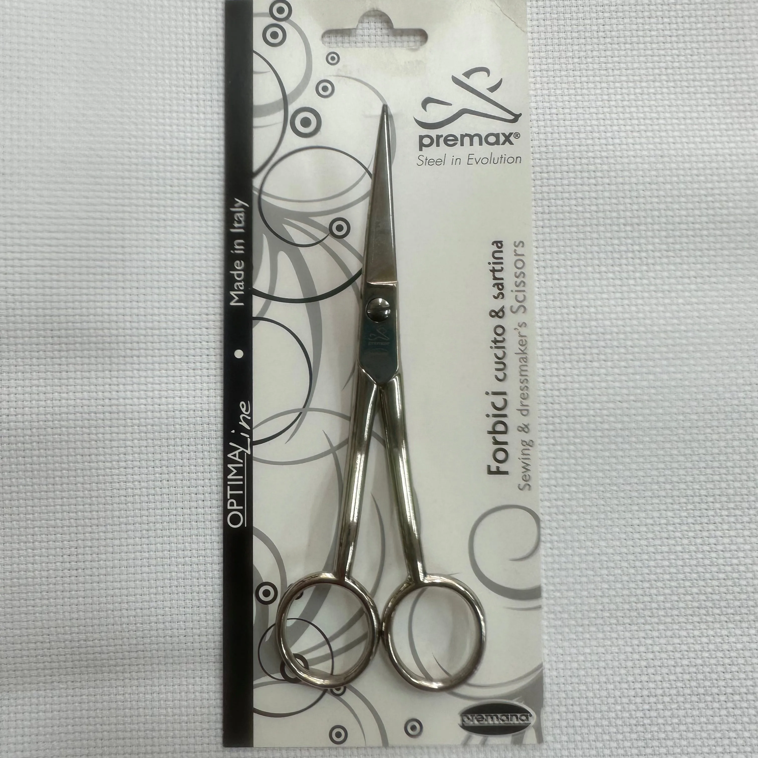 Premax 15cm Double Curved Machine Embroidery Scissors V17880600M
