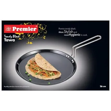 Premier Hard Anodised Trendy Black Tawa Supreme -109031