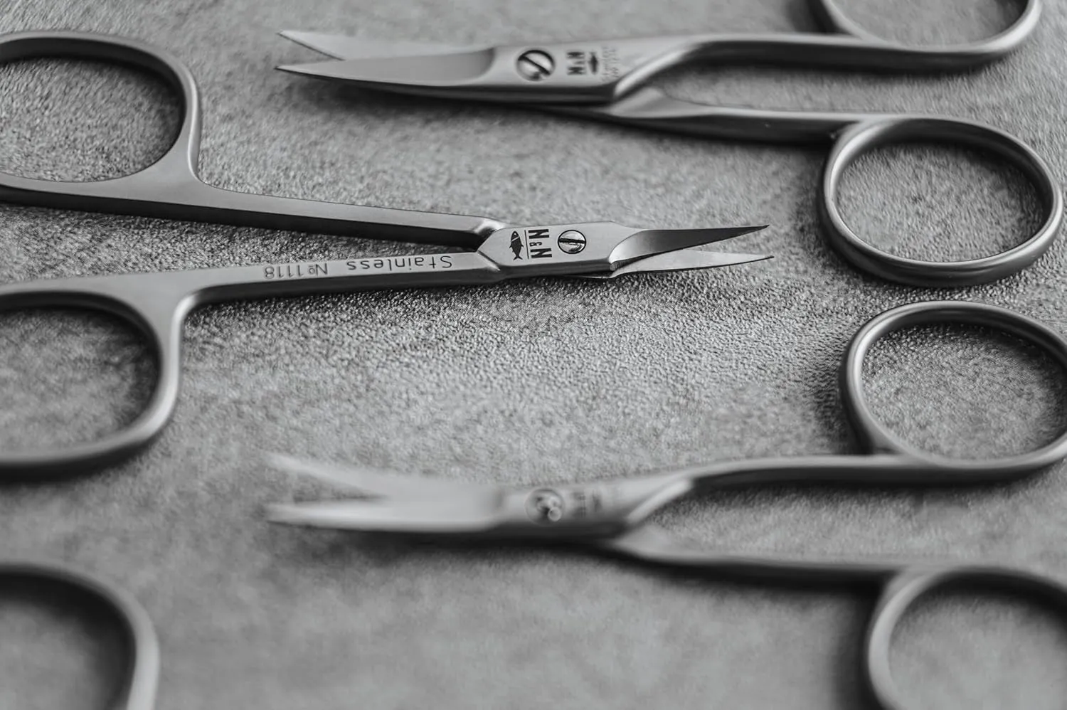 Premium European Nail and Cuticle Scissors by NN Knives - Trusted Family Business Since 1971 (Cuticle, Tower, Stainless Steel)