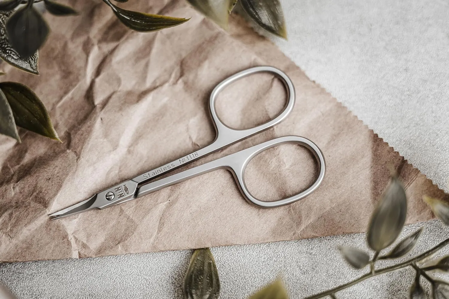 Premium European Nail and Cuticle Scissors by NN Knives - Trusted Family Business Since 1971 (Cuticle, Tower, Stainless Steel)