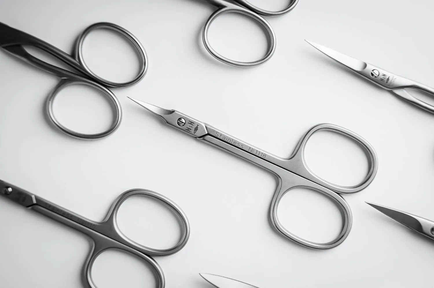 Premium European Nail and Cuticle Scissors by NN Knives - Trusted Family Business Since 1971 (Cuticle, Tower, Stainless Steel)