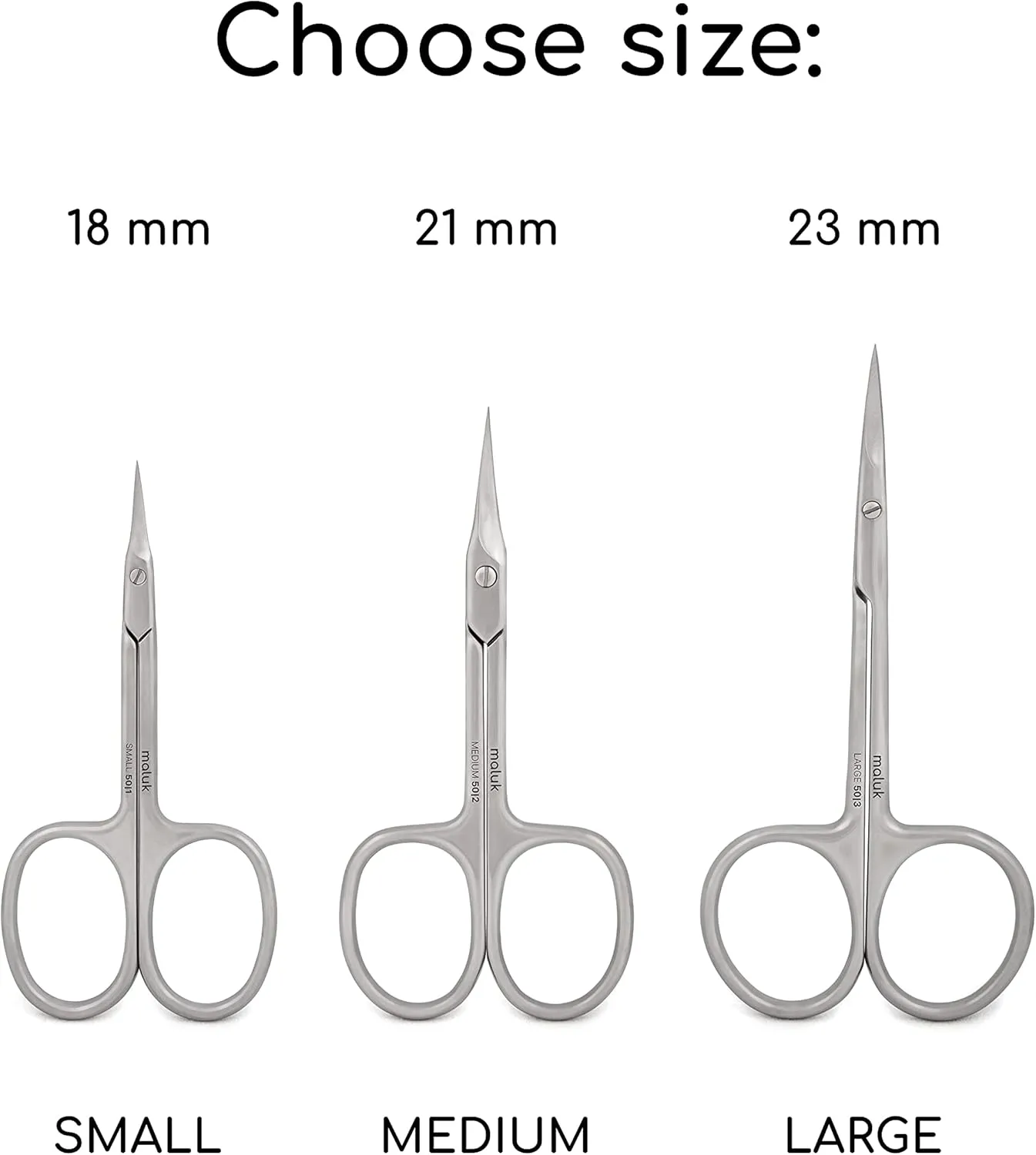 Professional Cuticle Scissors Maluk Small