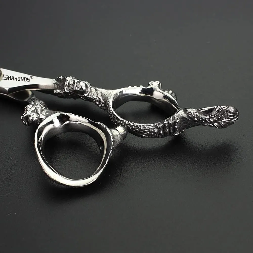Professional Japanese Hairdressing Scissors Set - Slim Design, 7 Inch, 3 Pieces (Men & Women)