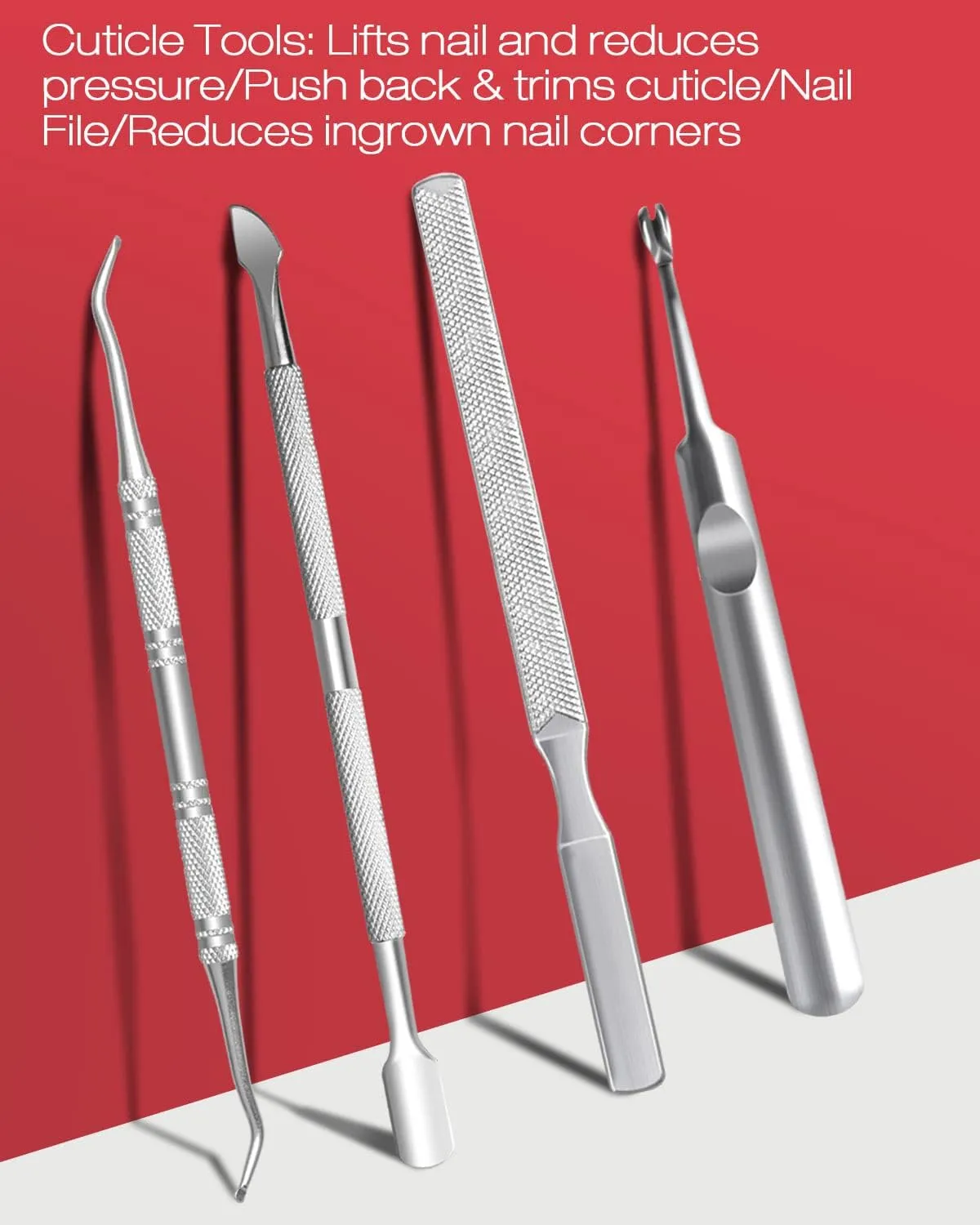 Professional Nail Clippers for Thick Nail, 7 in 1 Set Super Sharp Podiatrist Toenail Clippers, Stainless Steel Ingrown Toenail Pedicure Clipper Cutters for Manicure, Men, Women, Seniors