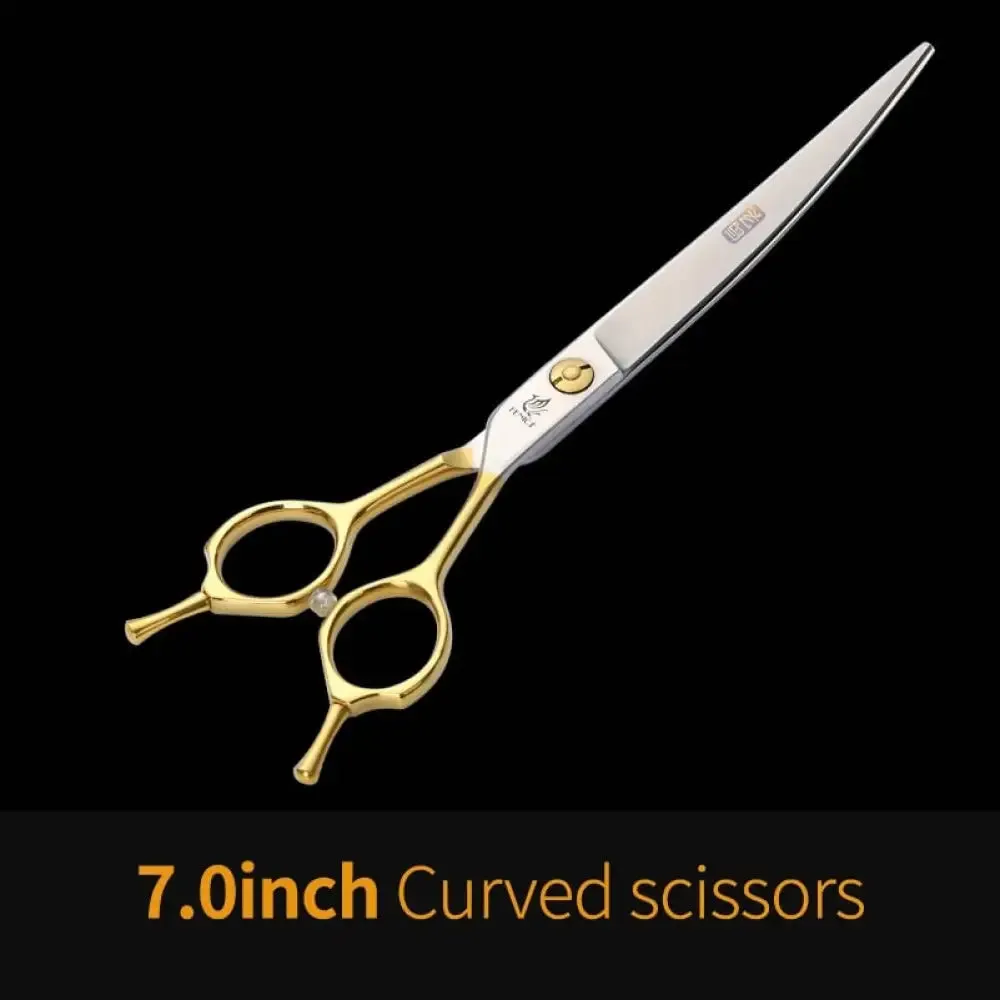 Professional Pet Scissors Straight&thinning&curved Grooming Shears Tool Set