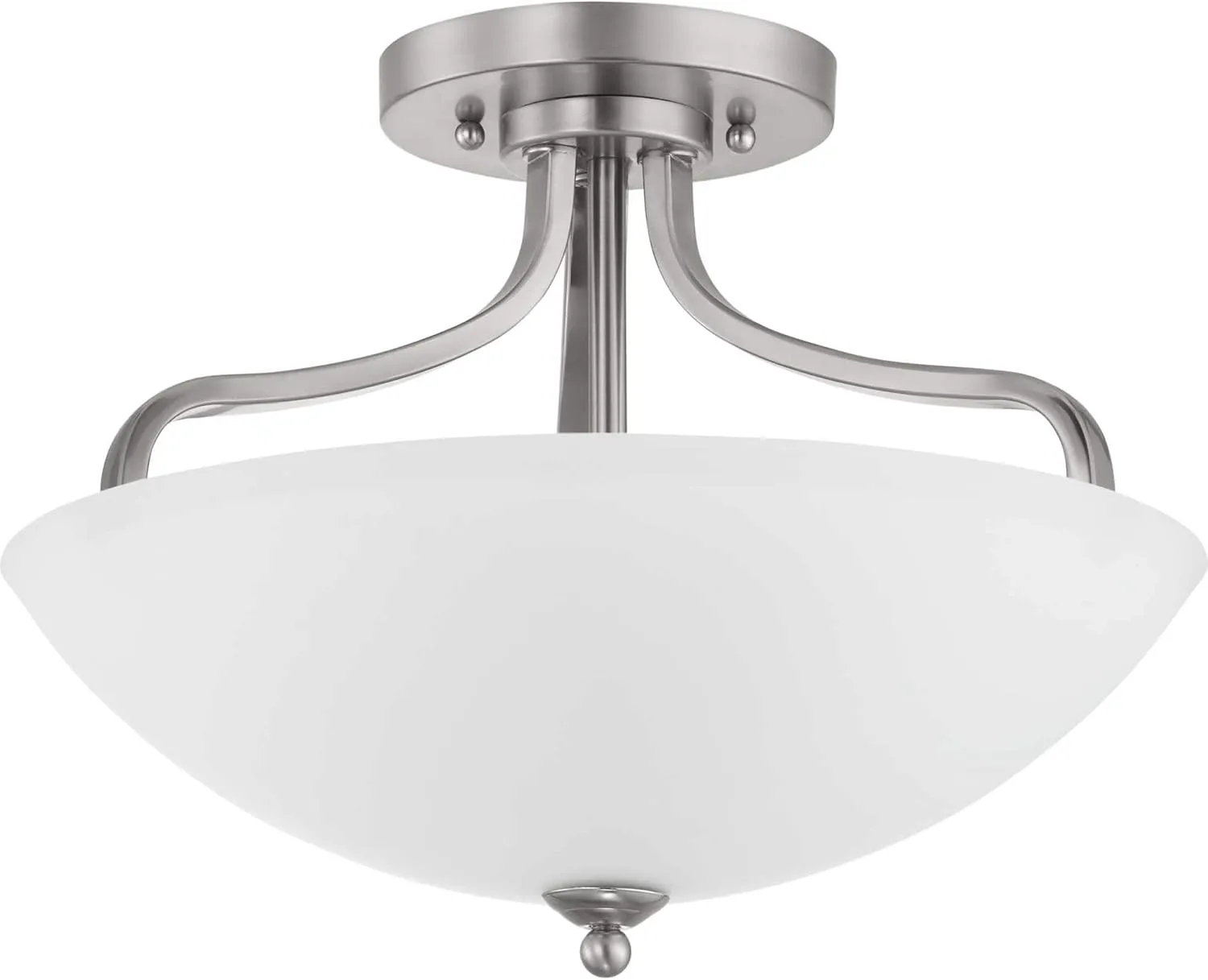 Progress Lighting Laird Collection Three-Light Semi-Flush Convertible