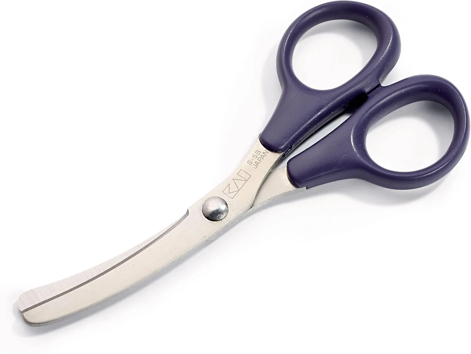 Prym 5-1/4" Curved Textile Scissors, Purple