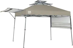 Quik Shade Summit Instant Canopy with Adjustable Dual Half Awnings
