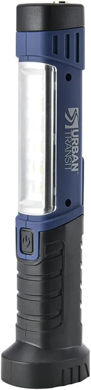 Rechargeable COB LED Work Light and Flashlight with Magnetic Base, 360-degree Rotating Hook, and 3 Modes Light for Car Repair and Maintenance, Household Use, Camping and More!