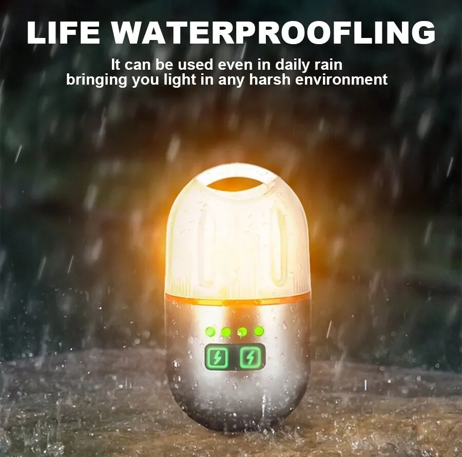 Rechargeable Multifunctional Mini Camping Flashlight YM-B81 by Yemao