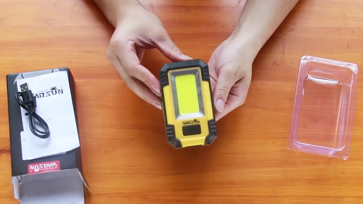 Rechargeable Work Light LED Magnetic Mechanic Light Portable Worklight for Camping