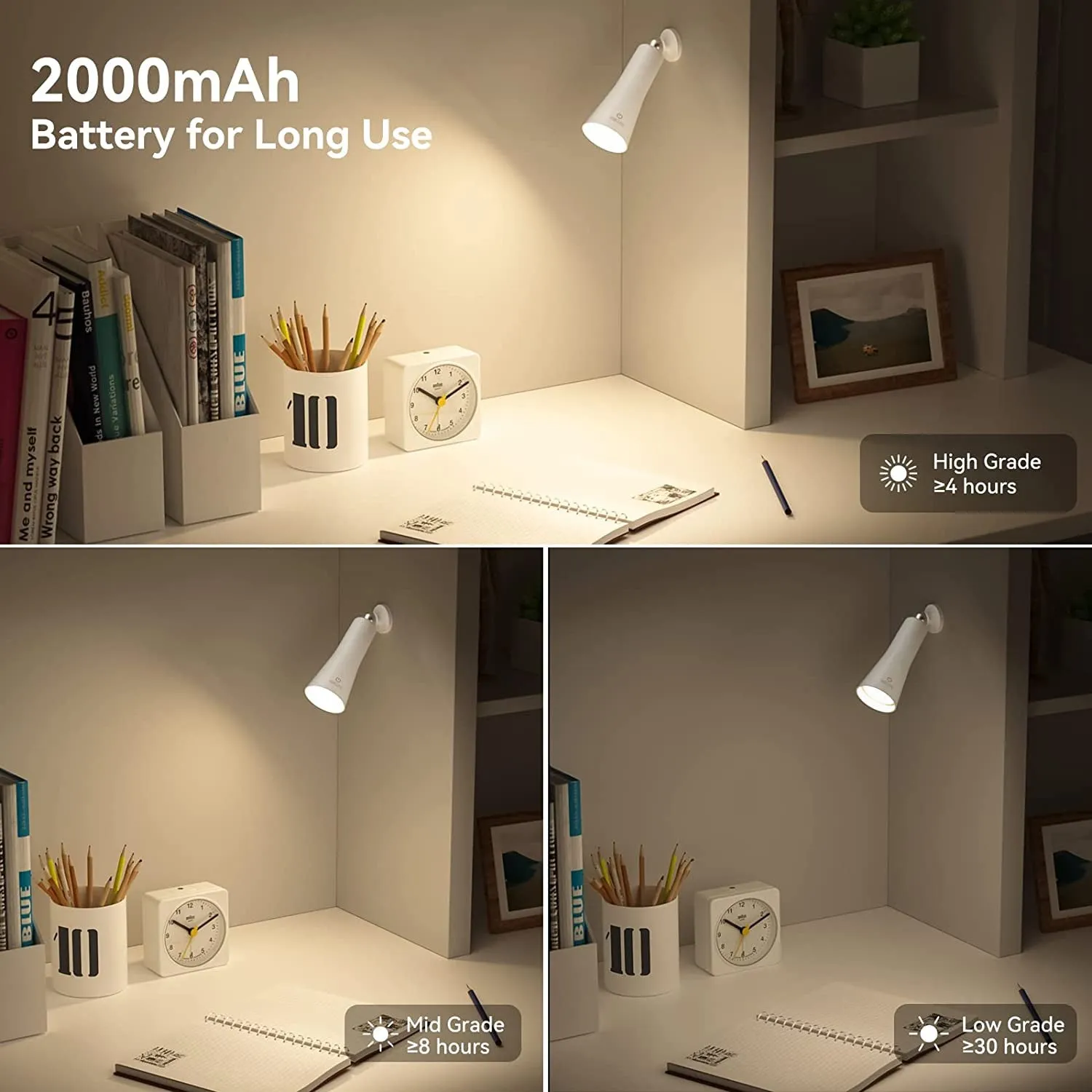 Rotating Magnetic Table Lamp