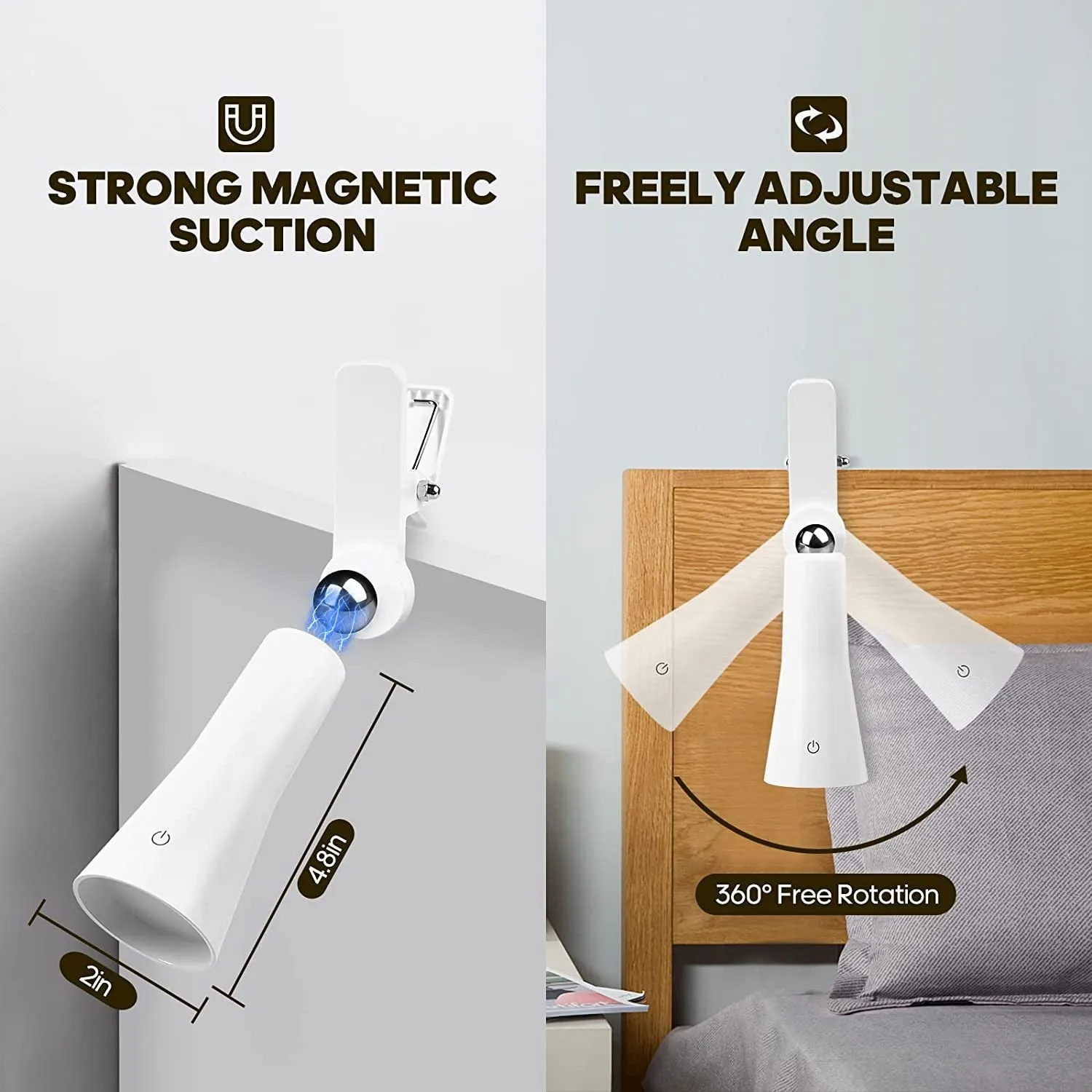 Rotating Magnetic Table Lamp