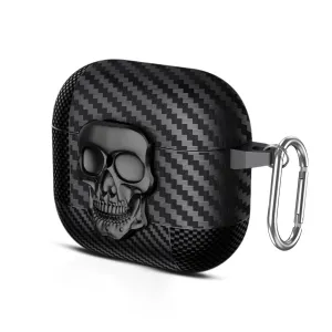 Rotating Skull Lock Edition AirPods Case Compatible With Airpods 4