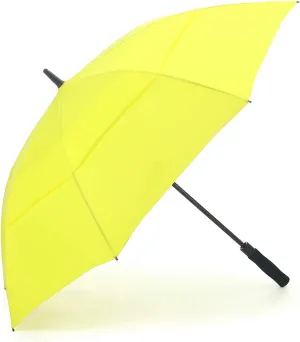 RUMBRELLA 55/62 Inch UV Golf Umbrella Large Oversize Double Canopy Vented Windproof Auto Open Stick Umbrella