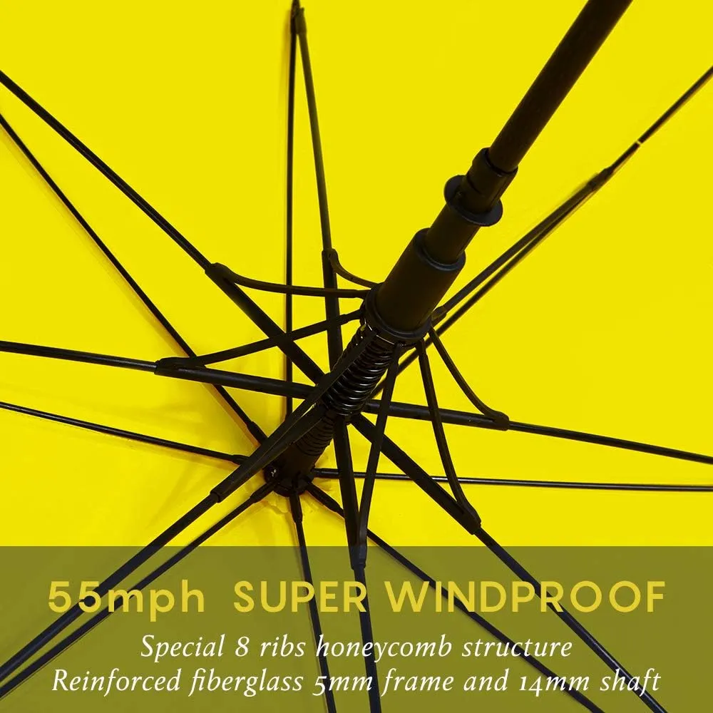 RUMBRELLA Golf Umbrella Large Windproof Umbrellas Auto Open 55IN