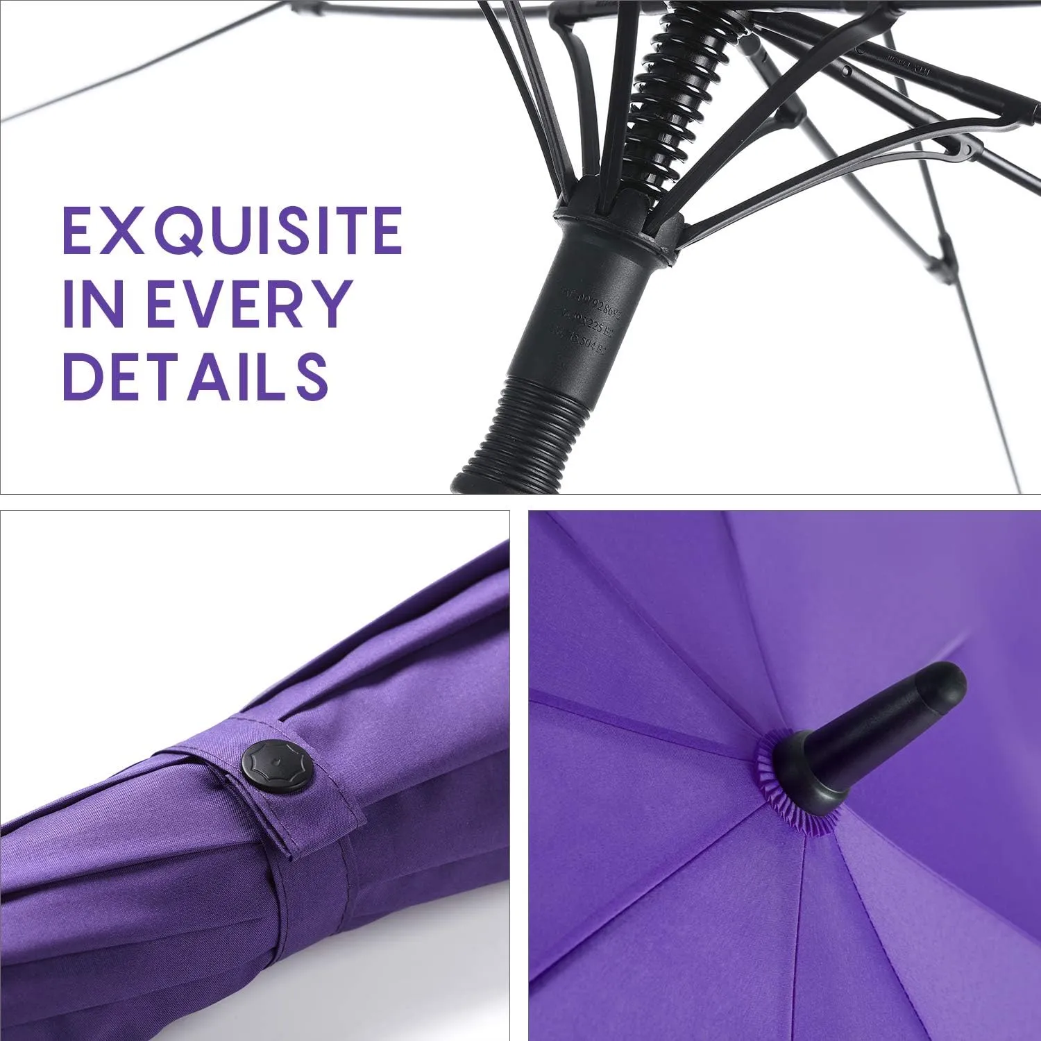 RUMBRELLA Golf Umbrella Large Windproof Umbrellas Auto Open 55IN