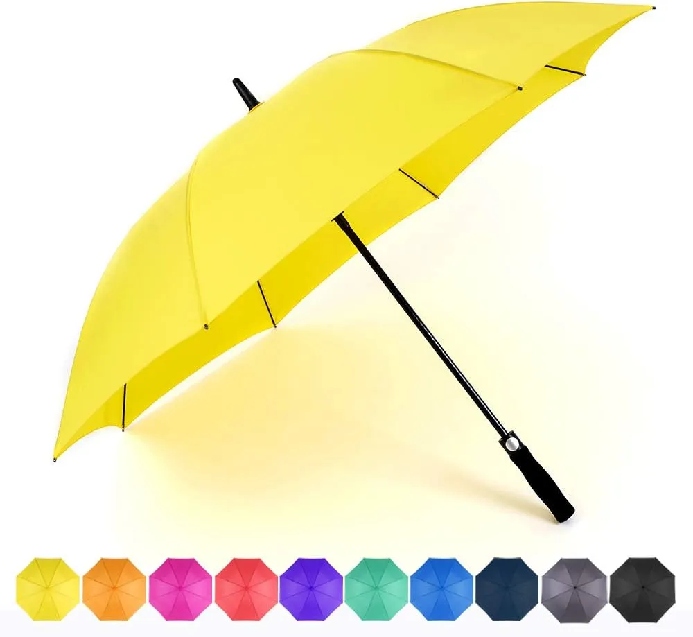 RUMBRELLA Golf Umbrella Large Windproof Umbrellas Auto Open 55IN