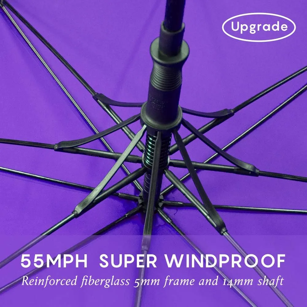 RUMBRELLA Golf Umbrella Large Windproof Umbrellas Auto Open 55IN