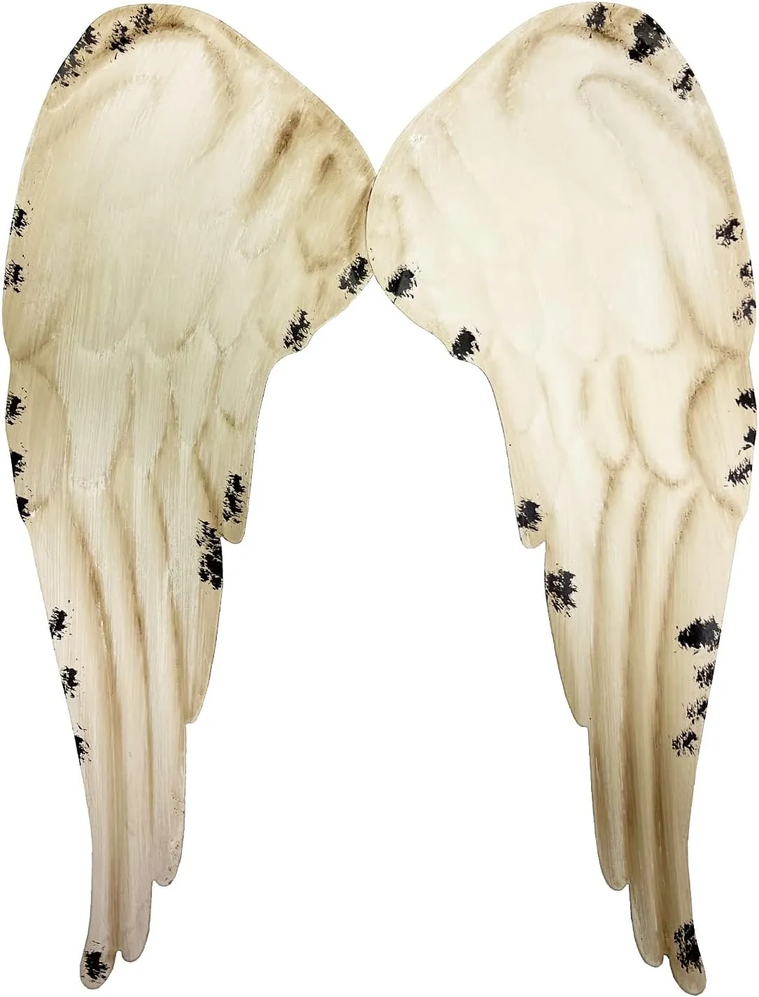 Rustic Metal Angel Wings Wall Decor Hanging Angel Wings Wall Sculpture Indoor Outdoor Decorations