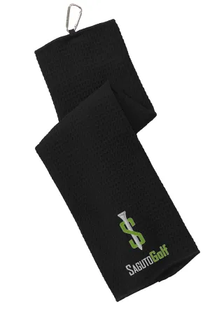 Saguto Golf - Waffle Microfiber Golf Towel