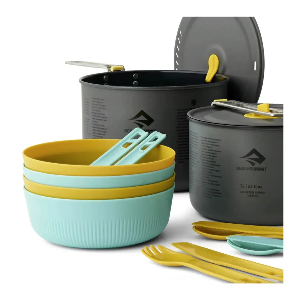 Sea To Summit Frontier Ultralight Two Pot Cook Set - 14 Piece