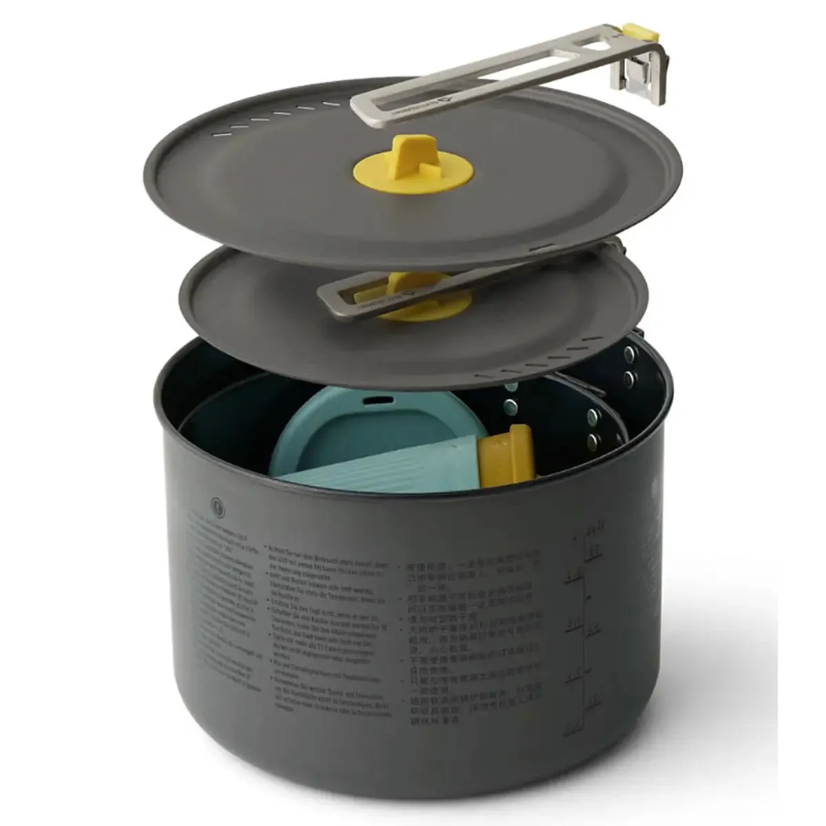 Sea To Summit Frontier Ultralight Two Pot Cook Set - 6 Piece