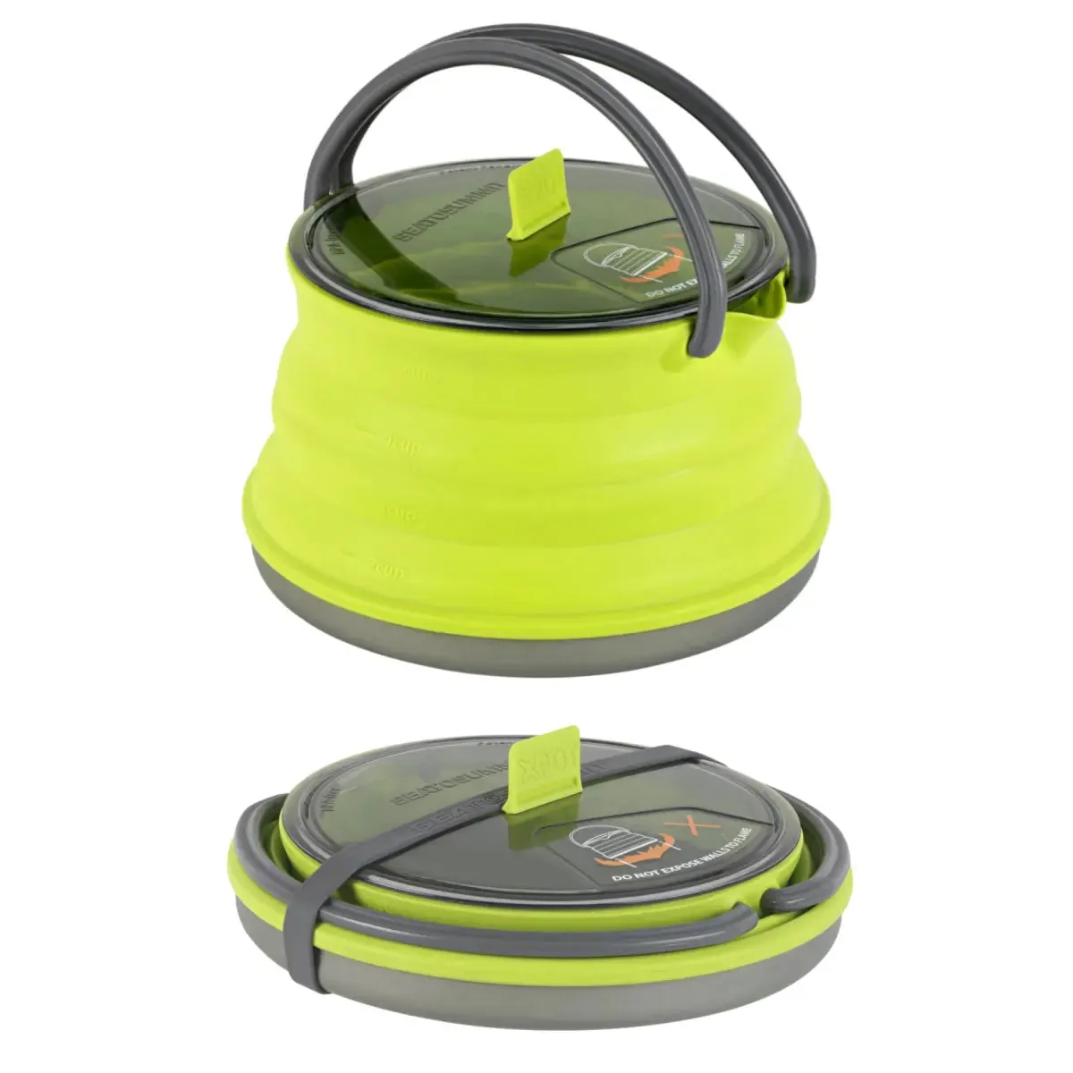 Sea to Summit X-Set 32 - X-Pan, 2.8L X-Pot and X-Kettle - Grey - Storage Sack Included