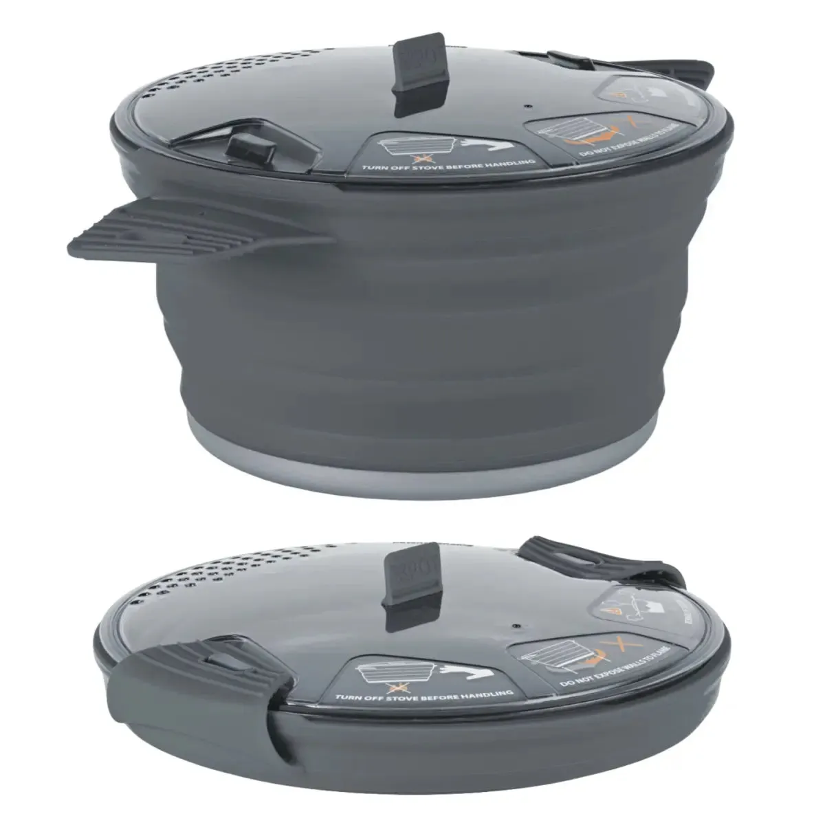 Sea to Summit X-Set 32 - X-Pan, 2.8L X-Pot and X-Kettle - Grey - Storage Sack Included