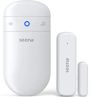 SECRUI Door Chime, Door Open Sensor Chime for Business/Home when Entering, Adjustable Volume, Easy installation, 400ft Range, 52 Chimes, M508 D7