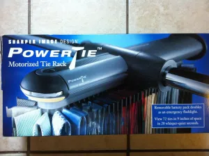 Sharper Image PowerTie Motorized Tie Rack (SI708GRY)